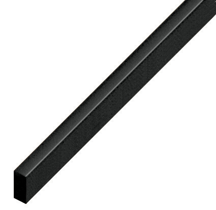 Razdvajač plastični ravan 5x10 mm crni - P10NERO