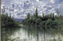Poster: Monet: Bras de la Seine - 80x60 cm
