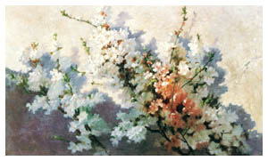 Poster: Degrange: Spring Blossoms - 89x58 cm