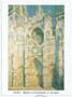 Poster: Monet: Cathedral at Sunset - 60x80 cm