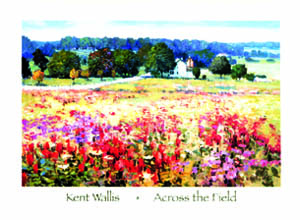 Poster: Wallis: Across The Field - 66x49 cm