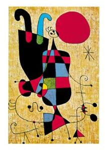 Poster: Mirò: Upside Down - 70x100 cm