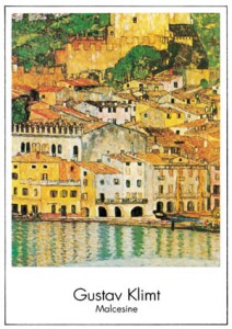 Poster: Klimt: Malcesine - 40x50 cm