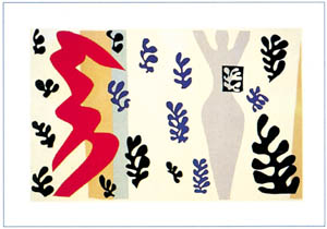Poster: Matisse: Le lanceur de couteaux - 50x40 cm