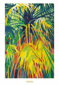 Poster: Saaiman: Tropical Palm - 70x100 cm