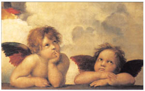 Poster: Raffaello: Putti - 70x50 cm