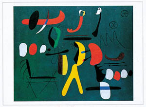 Poster: Mirò: Dipinto 1933 - 80x60 cm