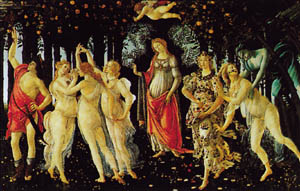 Poster: Botticelli: La Primavera - 70x50 cm