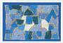 Poster: Klee: Blaue Nacht - 80x60 cm