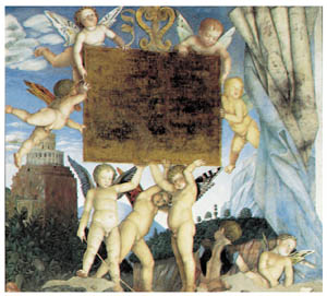 Poster: Mantegna: Angeli - 95x85 cm