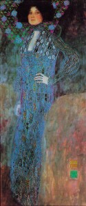 Poster: Klimt: Emilie Flöge - 50x120 cm