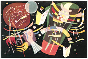 Poster: Kandinsky: Composizione X - 90x60 cm