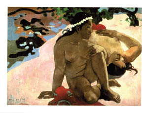 Poster: Gauguin: Ahaoe - 80x60 cm