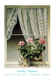 Poster: Brigeois: Pink Geranium - 61x86 cm