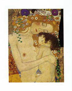Poster: Klimt: Le tre età (detalj) - 50x70 cm