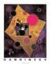 Poster: Kandinsky: Accent en Rose - 87x109 cm