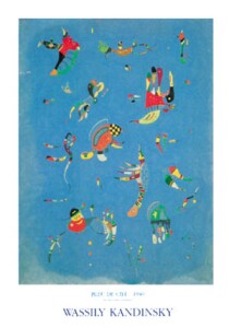 Poster: Kandinsky: Bleu de Ciel - 40x50 cm