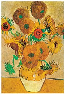Poster na okviru: Van Gogh: Girasoli - 100x125 cm