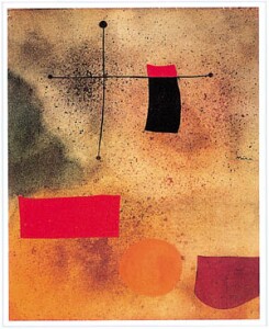 Poster: Mirò: Abstract - 70x100 cm