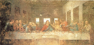 Poster: Leonardo: L'ultima cena -100x50 cm