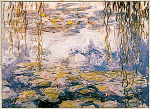 Poster: Monet: Ninfee - 100x50 cm