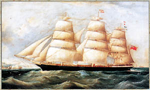 Štampa: Velieri: Ship Lake Lemon - 80x60 cm