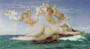 Poster sa podokvirom: Cabanel: Nascita di Venere - 140x80 cm