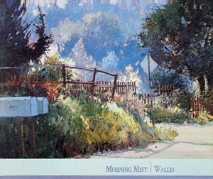 Poster: Wallis: Morning Mist - 77x64 cm