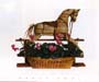 Poster: Noel: Antique Rocking Horse - 94x79 cm