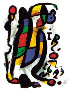 Poster: Mirò: Milano - 60x80 cm