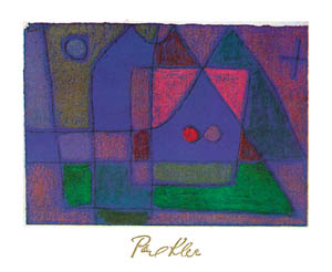 Poster: Klee: Cameretta a Venezia - 30x24 cm