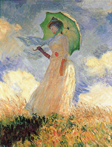 Poster: Monet: Il Parasole - 60x80 cm
