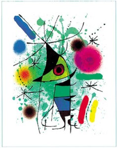 Poster: Mirò: The Singing Fish - 70x100 cm