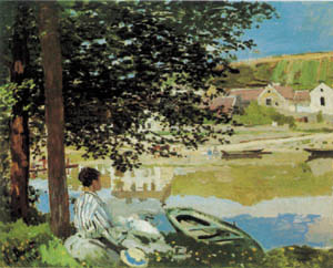 Poster: Monet: La Seine a Bannecourt - 24x30 cm
