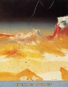 Poster: Larsen: Evening's Journey - 56x71 cm