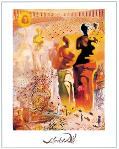 Poster: Dalì: El torero - 60x80 cm