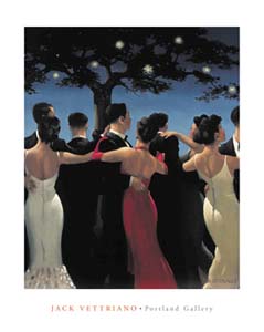 Poster: Vettriano: Waltzers - 60x80