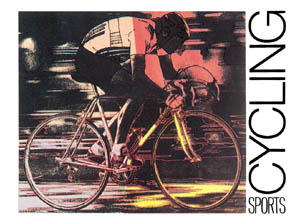 Poster: Renbaum: Cycling - 91x68 cm