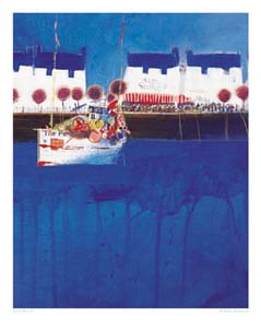 Poster: Macey: Summer Harbour - 40x50 cm
