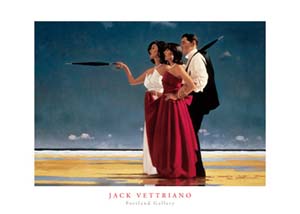 Poster: Vettriano: Missing Man - 80x60 cm