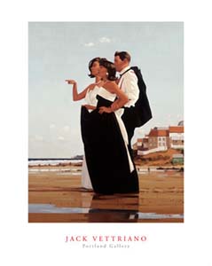 Poster: Vettriano: Missing Man - 40x50 cm