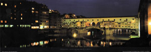 Poster: Winz: Pontevecchio - 95x33 cm