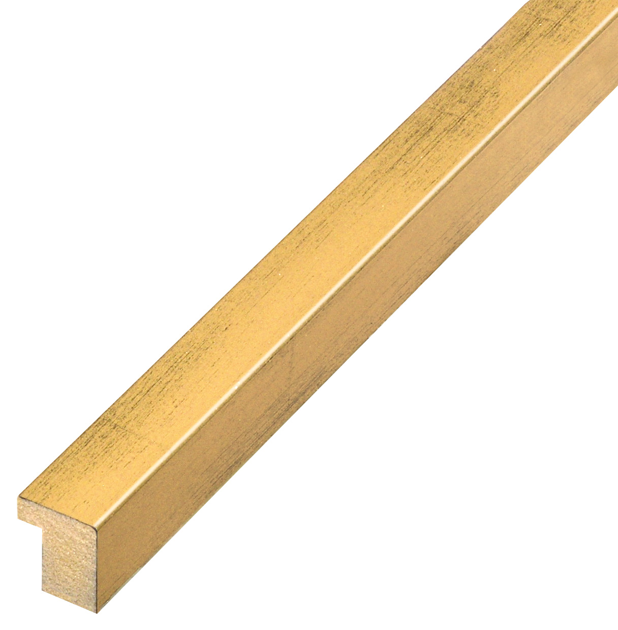 PVC letvica - širina 19 mm visina 22 mm - zlatni ton