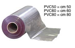 PVC folija prozirna širina 50 cm debljina 20 mikrona