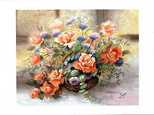 Štampa: Jany: Bouquet - 70x50 cm
