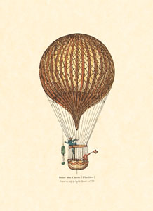 Štampa: Zračni balon - 18x24 cm
