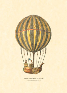 Štampa: Zračni balon - 18x24 cm