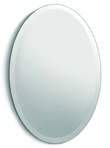 Brušena ovalna ogledala 40x50 cm
