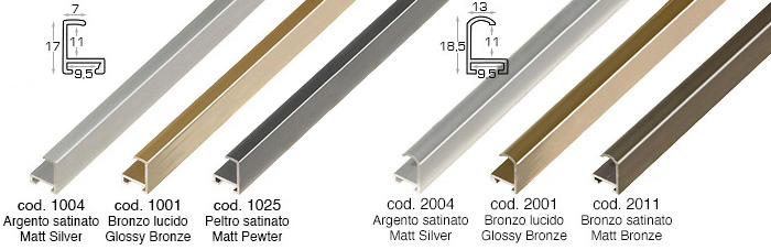 g43a012b - PVC Letvice Aluminij