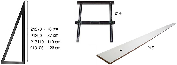 Trokut za rezanje stakla - 70 cm